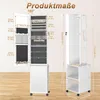 TWOLIIN Zrcadlová skříňka na šperky Úložný prostor na Náhled obrázku produktu 2