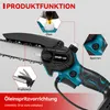 Akku-Hochentaster 3-in-1,Satz Bürstenloser Motor 8 Zoll Produktbild-Vorschau 8