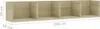vidaXL Scaffale da parete per CD rovere Sonoma 100x18x18 cm Anteprima dell’immagine prodotto 7