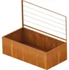 Hochbeet Palatino Set Urban mit Rankhilfe 200 x 100 x 183 Produktbild-Vorschau 1
