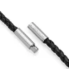 SERASAR | Lederhalskette für Herren [Solid] mit Silber Produktbild-Vorschau 5