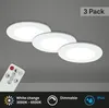 LED Einbauleuchten Bad 3er Set dimmbar Fernbedienung IP44 Produktbild-Vorschau 2