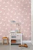 ESTAhome Tapeta słodkimi gęsiami różowym 50 x 900 cm Podgląd zdjęcia produktu 5