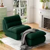 MODFU Schlafsofas mit Fußstütze, Klassische Sessel Lazy Produktbild-Vorschau 1