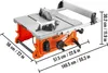 VEVOR 1800 W Tischsäge Elektrische Schneidemaschine, 625 mm Produktbild-Vorschau 6