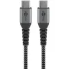 Goobay 49301 USB kabel USB 2.0 0,5 m USB C černý, šedý Náhled obrázku produktu 1