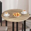 vidaXL Tischplatte Sonoma-Eiche Ø 70 x 1,5 cm Holzwerkstoff Produktbild-Vorschau 4