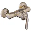 PaulGurkes Bronze Retro Duschset Aufputz Duscharmatur Antik Produktbild-Vorschau 4