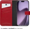 Selencia Genuine Leather Bookcase dla Apple iPhone 17 - Podgląd zdjęcia produktu 3