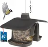 KOTARBAU® Vogelfutterhaus Doppelkamer aus Kunststoff Produktbild-Vorschau 1