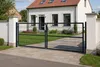Doppelflügeliges Zauntor 3m RAZO H.120cm grau Produktbild-Vorschau 4