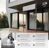 A modern house with a balcony and a retractable awning. Produktbild-Vorschau