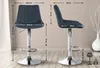 CLP 2er Set Barhocker Toni Stoff drehbar und stufenlos Produktbild-Vorschau 2