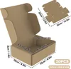 XINZI 20x obalové krabice hnedé 15x10x4cm - skladacie Náhľad obrázku produktu 2