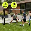 Fußballtor 240 x 160 cm, stabiles Stahlgestell schwarz, Produktbild-Vorschau 6