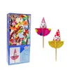 100x Deko-Picker "Clown" 8.5cm Produktbild-Vorschau 2