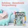 4er Set Schnullerkette Grün mit Metallclip inkl. Produktbild-Vorschau 6