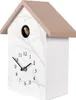 Clayre & Eef Zegar z kukułką 20x10x26 cm Biały Plastik Podgląd zdjęcia produktu 3