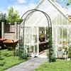 Outsunny Rosenbogen Torbogen aus Stahl, Gartenbogen für Produktbild-Vorschau 8
