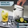 bremermann Eiswürfelbehälter mit Zange, Edelstahl-Eiskübel Produktbild-Vorschau 5