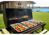 Grill ogrodowy na węgiel drzewny BD-895, czarny | Berdsen Podgląd zdjęcia produktu 7