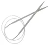 Aluminium Rundstricknadel 5 mm, 80 cm Gesamtlänge Produktbild-Vorschau 1