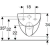 Tiefspl-WC Renova Compact wandhngend, 4,5/6 l Wandmontage Produktbild-Vorschau 10