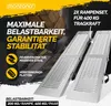 Monzana 2x Rampa di Carico Pieghevole Max. 400kg Acciaio Anteprima dell’immagine prodotto 2