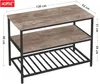 Hoppa! | Kücheninsel | Braun/Schwarz | Stahl - 120 x 52 x Produktbild-Vorschau 2