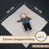 Spucktücher 2er Set, 100% Baumwolle, 120x120 cm, grau weiß Produktbild-Vorschau 4