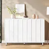 Merax Sideboard 2-in-1 Kommode mit 3 Türen, Schuhschrank Produktbild-Vorschau 2