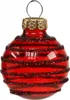 Christbaum-Micro-Kugeln Red rot Ø 3 cm aus Glas - 9er Set Produktbild-Vorschau 8