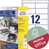 AVERY Zweckform 6123 Etichetta universale 97x42,3 bianco Anteprima dell’immagine prodotto 1