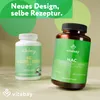 Vitabay NAC 600 mg – 120 vegane Kapseln mit Produktbild-Vorschau 6