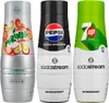 SodaStream Wassersprudler Terra Schwarz 2 Flaschen Sirup Produktbild-Vorschau 5