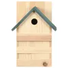 vidaXL Vogelhäuser 4 Stk. 23x19x33 cm Tannenholz Produktbild-Vorschau 3