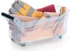 A transparent storage bin filled with tools and protective gear. Anteprima dell’immagine prodotto