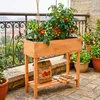Relaxdays verhoogde plantenbak, geschikt voor tuin, balkon Productafbeelding-voorbeeld 2