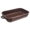 KARL KRÜGER Vierkantpfanne 36x25x7cm emailliert schwarz Náhled obrázku produktu 1