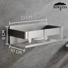 DEKAZIA® Duschablage ohne Bohren Edelstahl | Duschregal Produktbild-Vorschau 7