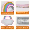 Vrygle LED Deckenleuchte Kinderzimmer: Rosa Wolken- und Produktbild-Vorschau 12