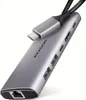 AXAGON HMC-6G2L 2x USB-A 10Gbps 1x USB-C 4K/60Hz HDMI RJ-45 Produktbild-Vorschau 1