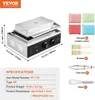 Commercial Waffleesien Waffel Maker Waffel Baker 6 pcs. Hot Voir les images du produit 7