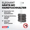 tesa ELEGAANT držiak uterákov na WC pre hostí, vrátane Náhľad obrázku produktu 2