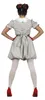 Graues Clown-Halloweenkostüm 42-44 L Produktbild-Vorschau 6