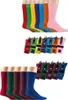 2 Paar Bunte Farbige Herrensocken Gr. 43/46 gelb Produktbild-Vorschau 1