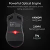 A gaming mouse with its features highlighted. Produktbild-Vorschau