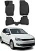 2009-2017 Tapis de sol VW Polo TPE noir 4 pièces Voir les images du produit 1