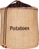 A burlap sack with the word "Potatoes" printed on it. Náhled obrázku produktu