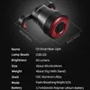 Rockbros TL907Q51 Lampe arrière LED USB pour vélo avec Voir les images du produit 10